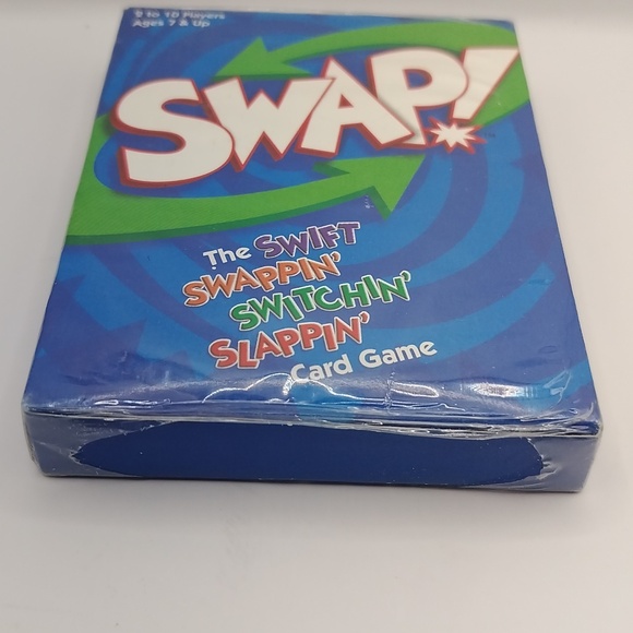 Swap The Swift Swapping Switching Slapping Card Game 2002 Box Edition SEALED - Picture 4 of 11